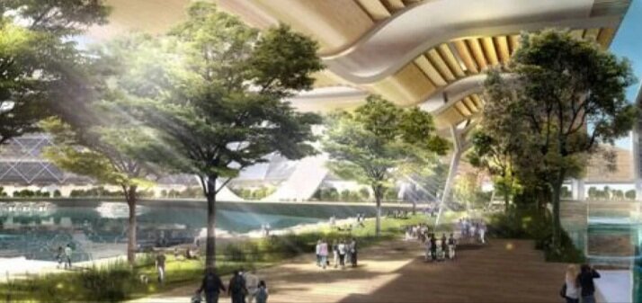 تصاویری از جاهطلبانهترین پروژه معماری تاریخ | شهری شناور با خیابانهایی در زیر آب!