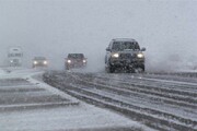 بارش برف و باران در جاده‌های ۹ استان | مسدود بودن ۷ محور مواصلاتی