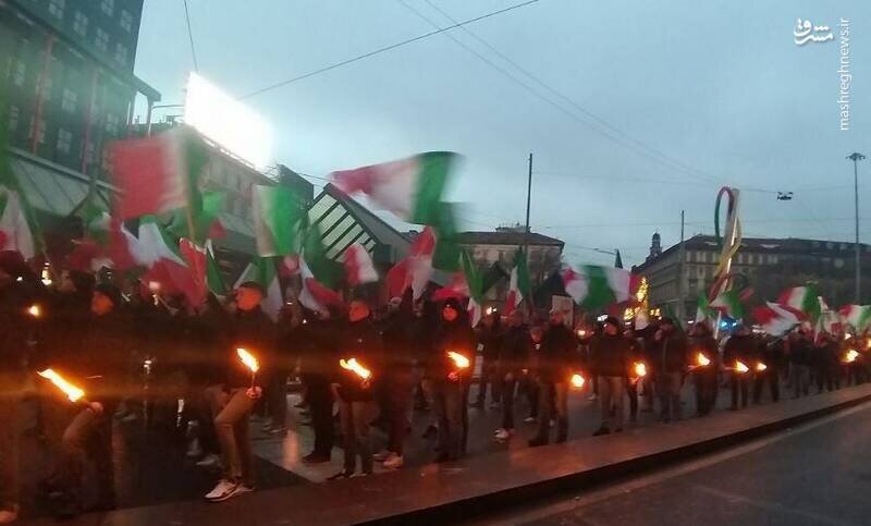 تصاویر ا حمایت رم از اوکراین مردم ایتالیا را به خیابان کشاند ؛ایتالیاییها خواستار پایان حمایت رم از کییف شدند