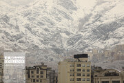تصاویر زیبای کوه‌های تهران پس از برف دو روز گذشته