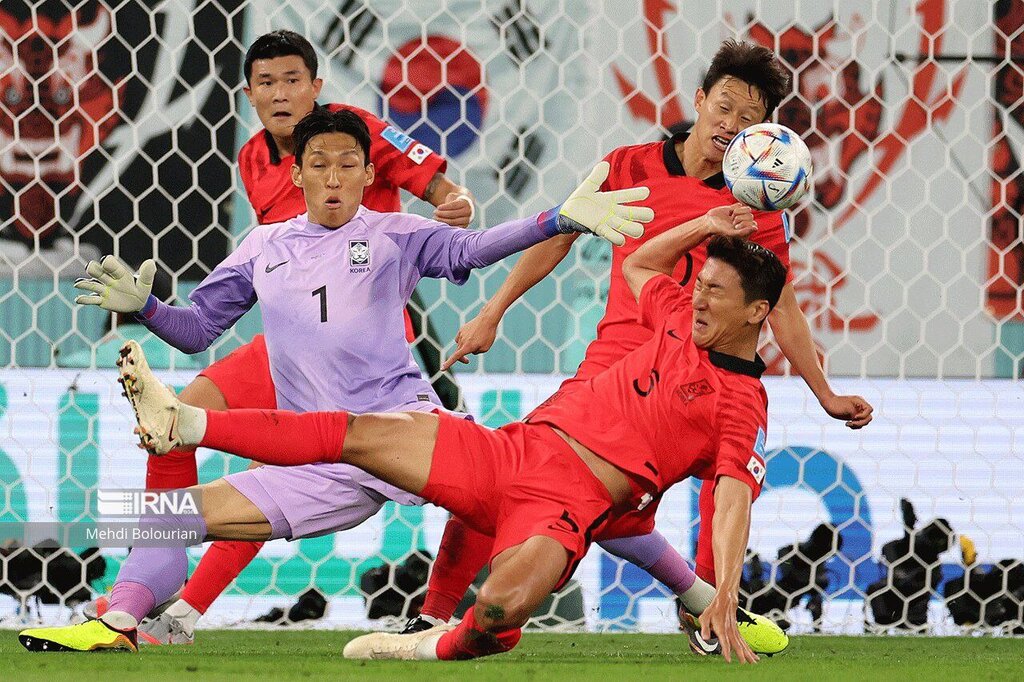 تصاویر دیدار تیم های ملی برزیل و کره جنوبی