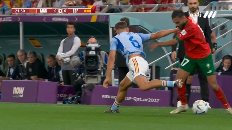 تمسخر ستاره اسپانیا در جام جهانی؛ یک مراکشی، او را به مغازهها فرستاد!