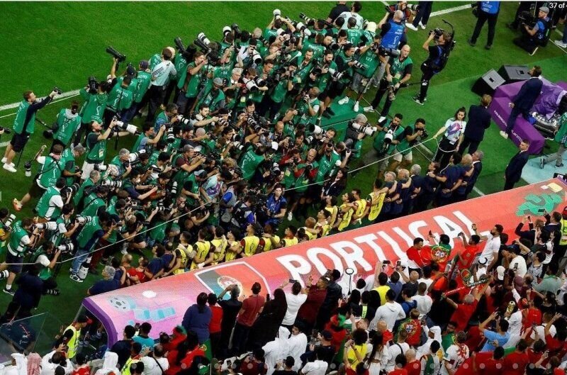 صفرتاصد حضور خبرنگاران و هنرمندان ایرانی در جامجهانی قطر