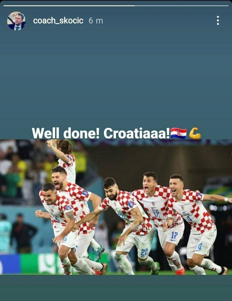 عکس | اسکوچیچ بعد از مدتها خوشحال شد | واکنش سرمربی سابق ایران به شگفتی بزرگ جام جهانی