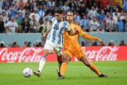 صعود آرژانتین با فرماندهی مسی به نیمه نهایی جام‌جهانی | گلر آرژانتینی ها لاله های نارنجی را پرپر کرد