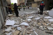 عکس | انفجار مهیب در مشهد | تخریب کامل یک آپارتمان مسکونی