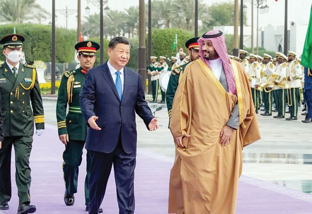 بن سلمان و شی جی پینگ