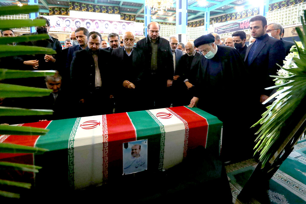 مراسم تشییع پیکر مهندس رستم قاسمی در نهاد ریاست جمهوری