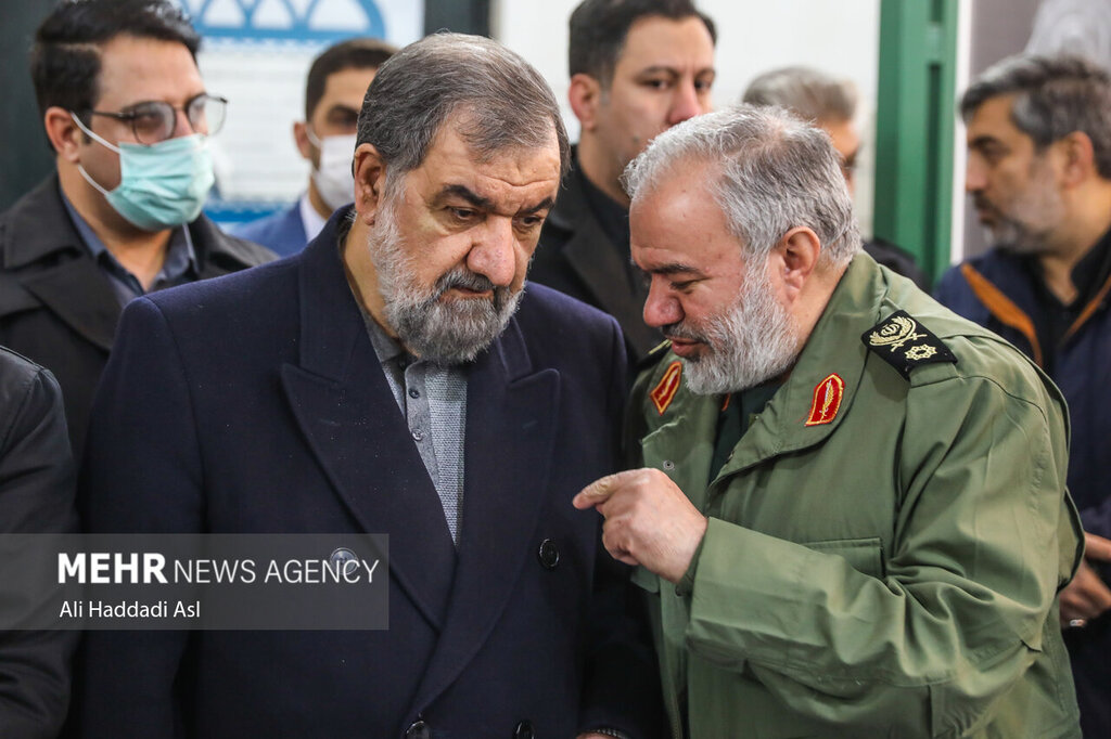 تصاویر ا حضور ویژه سرداران در مراسم بدرقه رستم قاسمی ؛از سردار قاآنی تا سردار رحیم صفوی همه آمدند...