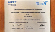 ایران برنده جایزه بخش برگزیده ناحیه ۸ IEEE