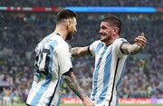 ببینید | گل دوم آرژانتین به کرواسی توسط آلوارس