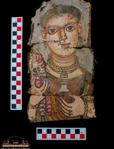 پرده‌برداری از صورت مردگان دو هزار ساله | کشف پرتره‌هایی از مومیایی‌های مصری