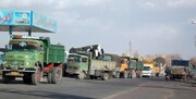ممنوعیت تردد کامیون در معابر شهری البرز | فعالیت‌های عمرانی منجر به آلایندگی متوقف شد