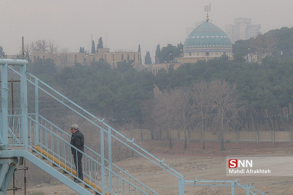  تصاویر ا چتر خاکستری آلودگی هوا بر سر تهران 