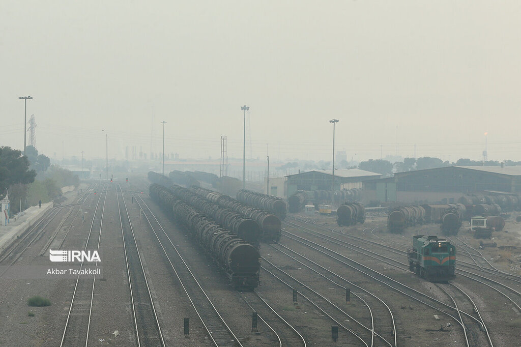 تصاویر ا چتر خاکستری آلودگی هوا بر سر تهران