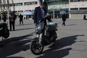 تصاویر | واگذاری ١٠٠ هزار دستگاه موتورسیکلت برقی در مشهد