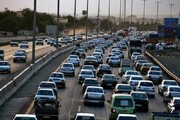 آخرین وضعیت ترافیکی جاده های کشور | ترافیک ورود به تهران سنگین است