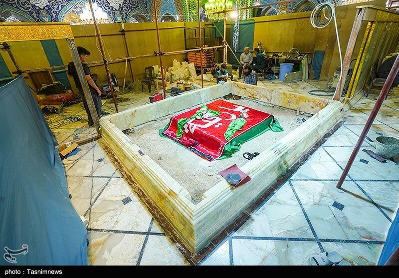 تصاویری خاص از مقبره حضرت رقیه(س)