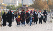 پیاده روی بزرگ خانوادگی از ولیعصر تا پارک لاله در روز ۹ دی | دوی همگانی دور دریاچه شهدای خلیج فارس