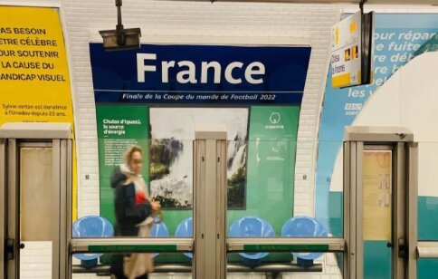 فرانسوی‌ها اسم آرژانتین را از ایستگاه مترو برداشتند