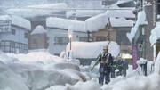 ببینید | وضعیت یک شهر ژاپن بعد از بارش برف ۲.۵ متری