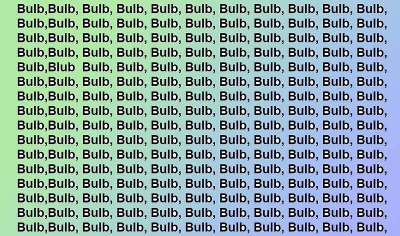 تست هوش | در تصویر کلمه متفاوت را پیدا کنید