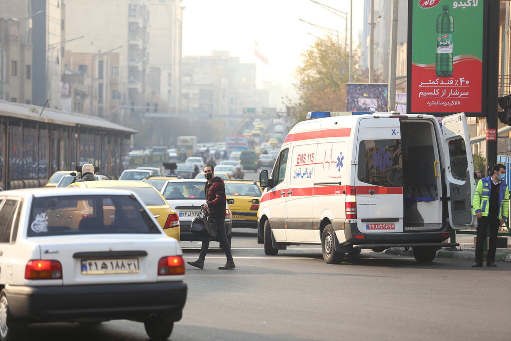 آلودگي هوا - تهران - خيابان - مردم