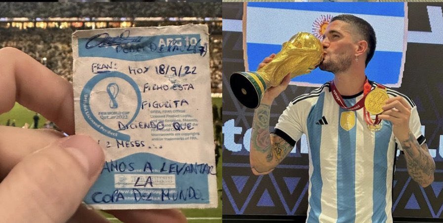 عکس | پیشبینی فوق العاده هم تیمی مسی؛ می نویسم و امضا می کنم قهرمان می شویم!