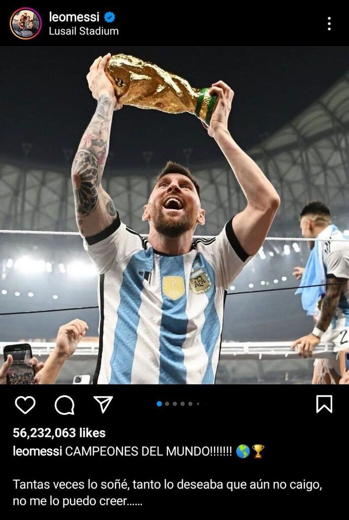 عکس | مسی رکورد تخم مرغ شگفتانگیز را هم شکست