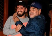 عکس | واکنش «پسر مارادونا» به پیام احساسی لیونل مسی | شادی خاص در ایتالیا و شهر خاطره‌انگیز  پدر