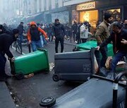 ببینید | جزئیات درگیری پلیس فرانسه با کردهای معترض