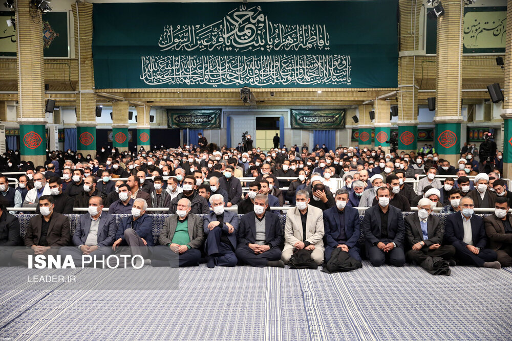 تصاویر ا اولین شب مراسم عزاداری شهادت حضرت فاطمه زهرا سلاماللهعلیها