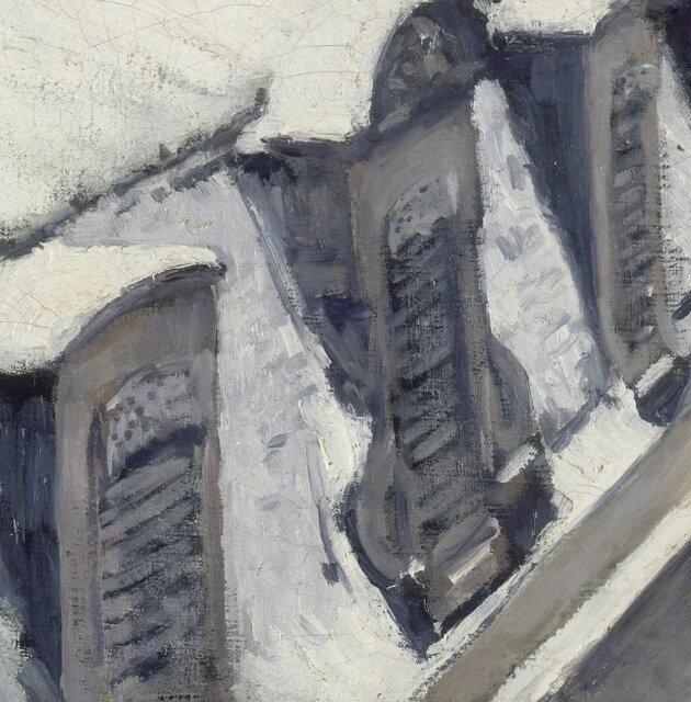 تصاویر | تماشای یک روز برفی از درون تابلوهای نقاشی