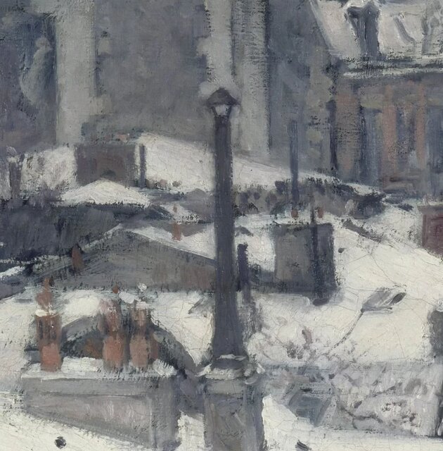 تصاویر | تماشای یک روز برفی از درون تابلوهای نقاشی