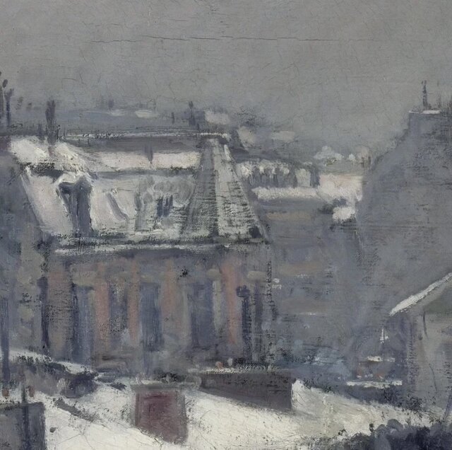 تصاویر | تماشای یک روز برفی از درون تابلوهای نقاشی