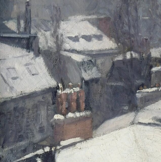 تصاویر | تماشای یک روز برفی از درون تابلوهای نقاشی