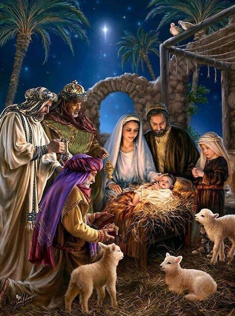تصاویر ا حضرت مسیح در اناجیل چهارگانه چگونه متولد شد؟