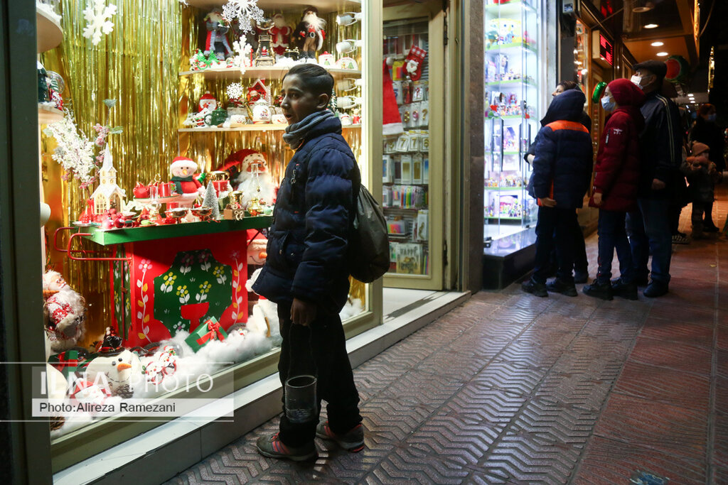 تصاویر ا استقبال از کریسمس در تهران ؛ حال و هوای خوب مناطق ارمنی نشین در سال نوی میلادی
