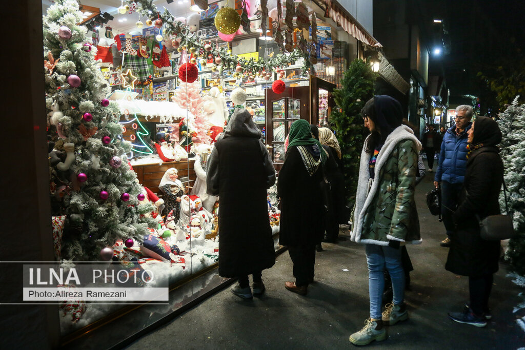 تصاویر ا استقبال از کریسمس در تهران ؛ حال و هوای خوب مناطق ارمنی نشین در سال نوی میلادی