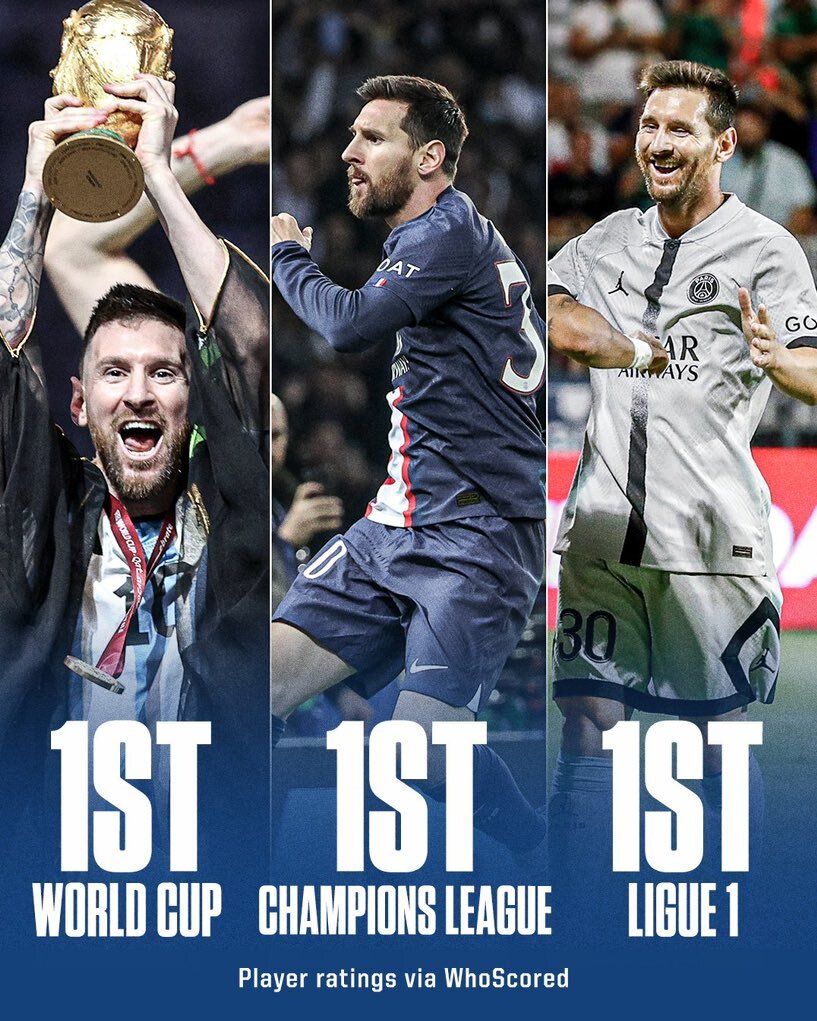 عکس | مسی بهترینِ بهترینها شد