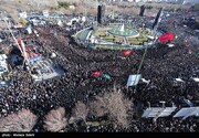ببینید | مراسم با شکوه تشییع شهدای گمنام در اصفهان