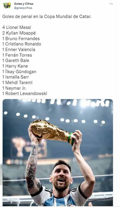 عکس |‌ طارمی کنار مسی در تاریخ جام جهانی | بهترین پنالتی‌زن جام معرفی شد 
