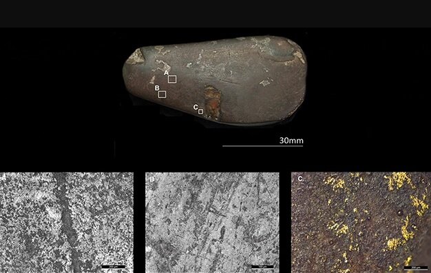 عکس | یک کشف جدید درباره علاقه مردم ۴ هزار سال پیش به طلا | با این ابزار سنگی ظریف چه می‌کردند؟