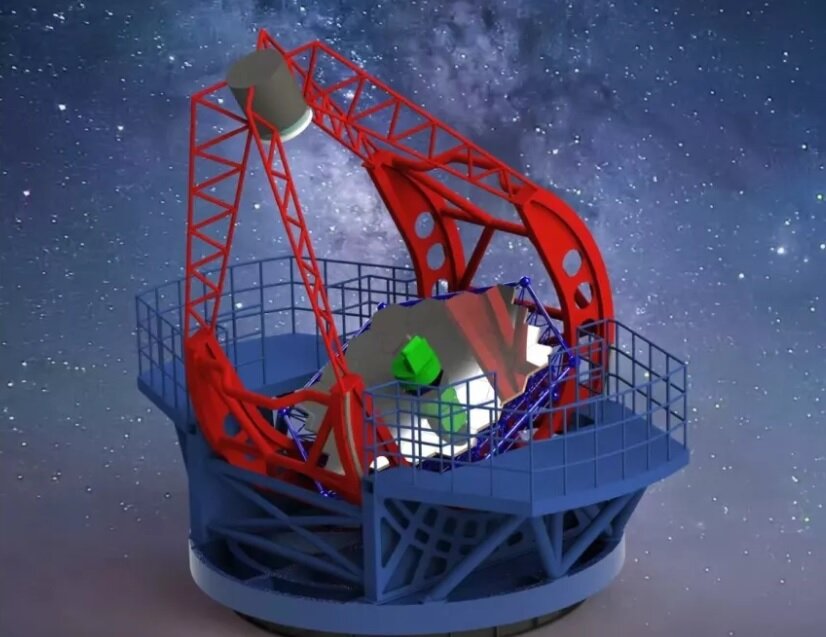 بزرگترین تلسکوپ نوری آسیا