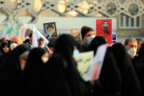 مراسم نهم دي - عكاس محمد عباس نزاد