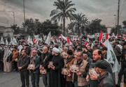 تصاویری از راهپیمایی به مناسبت سالگرد شهادت سردار سلیمانی و ابومهدی المهندس