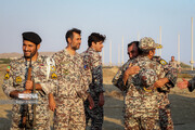 عکسی از شادی نظامیان در سومین روز رزمایش ذوالفقار