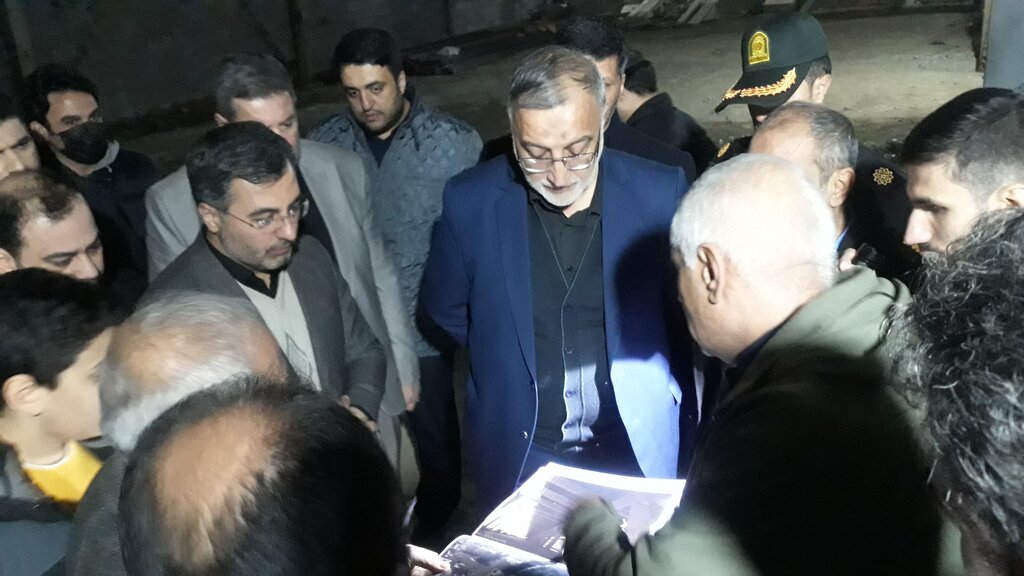 بازدید شهردار تهران