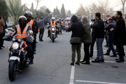 عکس | چند هزار موتورسوار برای حاج قاسم به سمت کرمان حرکت کردند