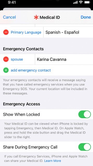 گزینه تماس اضطراری آیفون چگونه کار میکند؟